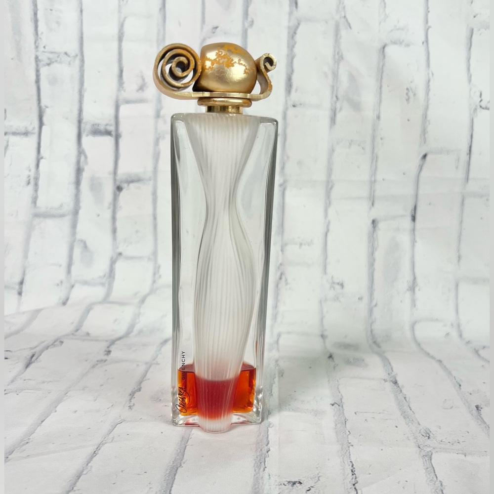 Vintage Givenchy Organza Sculptural Glass Bottle Serge Mansau Art Collectible
